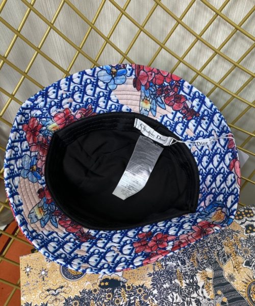 Christian Dior Jack Dior Bucket Hat With Multiple Color