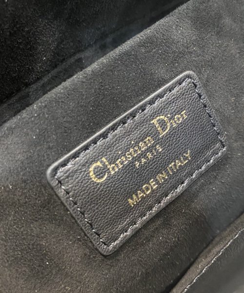 1:1 Replica Christian Dior Lady D-Joy Bag Black Cannage with Beaded Motif, For Women Women's Handbags, 26cm CD M0540SNEA_M900