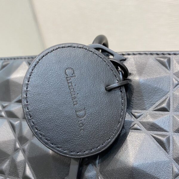 1:1 Replica Christian Dior Lady D-Joy Bag Black Cannage with Beaded Motif, For Women Women's Handbags, 26cm CD M0540SNEA_M900
