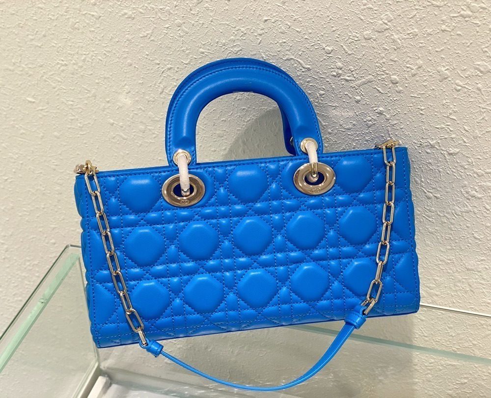 1:1 Replica Christian Dior Lady D-Joy Bag Blue, For Women, Women’s Handbags 26cm/10in CD