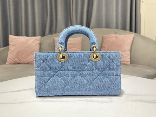 1:1 Replica Christian Dior Lady D-Joy Bag Blue, For Women, Women’s Handbags 26cm/10in CD M0540WTJA_M928