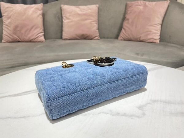 1:1 Replica Christian Dior Lady D-Joy Bag Blue, For Women, Women’s Handbags 26cm/10in CD M0540WTJA_M928
