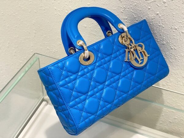 1:1 Replica Christian Dior Lady D-Joy Bag Blue, For Women, Women’s Handbags 26cm/10in CD