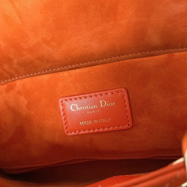 1:1 Replica Christian Dior Lady D-Joy Bag, Orange, For Women Women's Handbags, 26cm CD