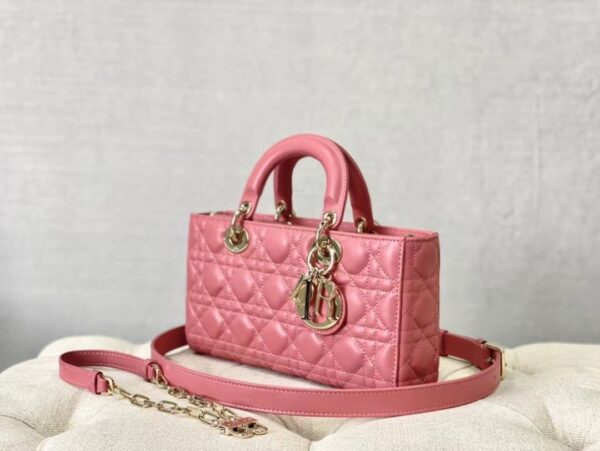 1:1 Replica Christian Dior Lady D-Joy Bag Pink, For Women Women's Handbags, 26cm CD