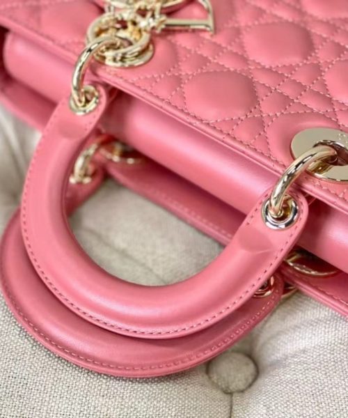 1:1 Replica Christian Dior Lady D-Joy Bag Pink, For Women Women's Handbags, 26cm CD