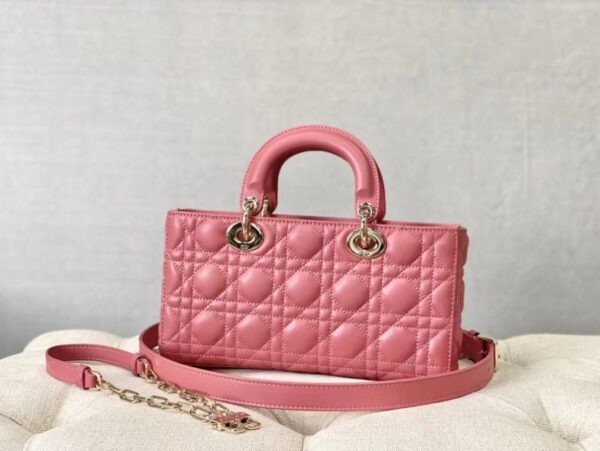 1:1 Replica Christian Dior Lady D-Joy Bag Pink, For Women Women's Handbags, 26cm CD