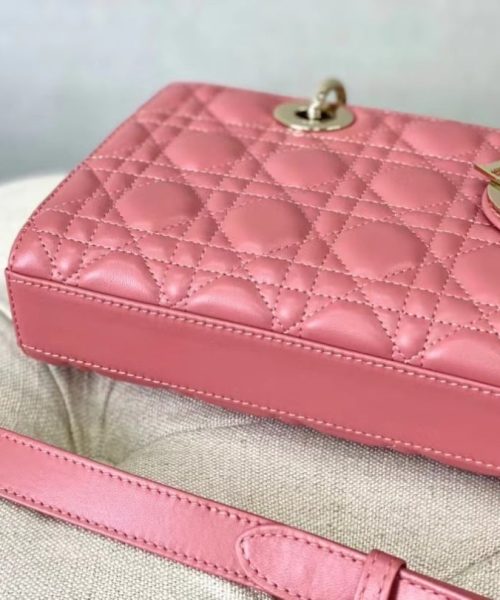 1:1 Replica Christian Dior Lady D-Joy Bag Pink, For Women Women's Handbags, 26cm CD