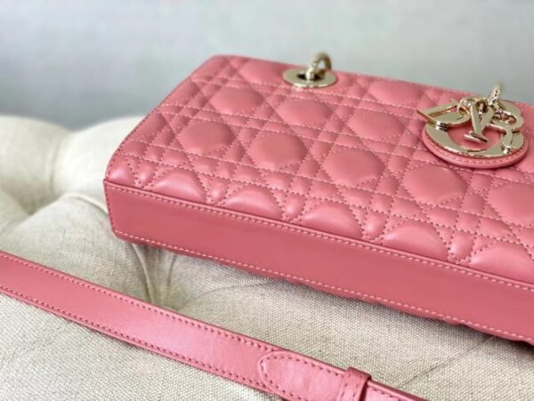 1:1 Replica Christian Dior Lady D-Joy Bag Pink, For Women Women's Handbags, 26cm CD