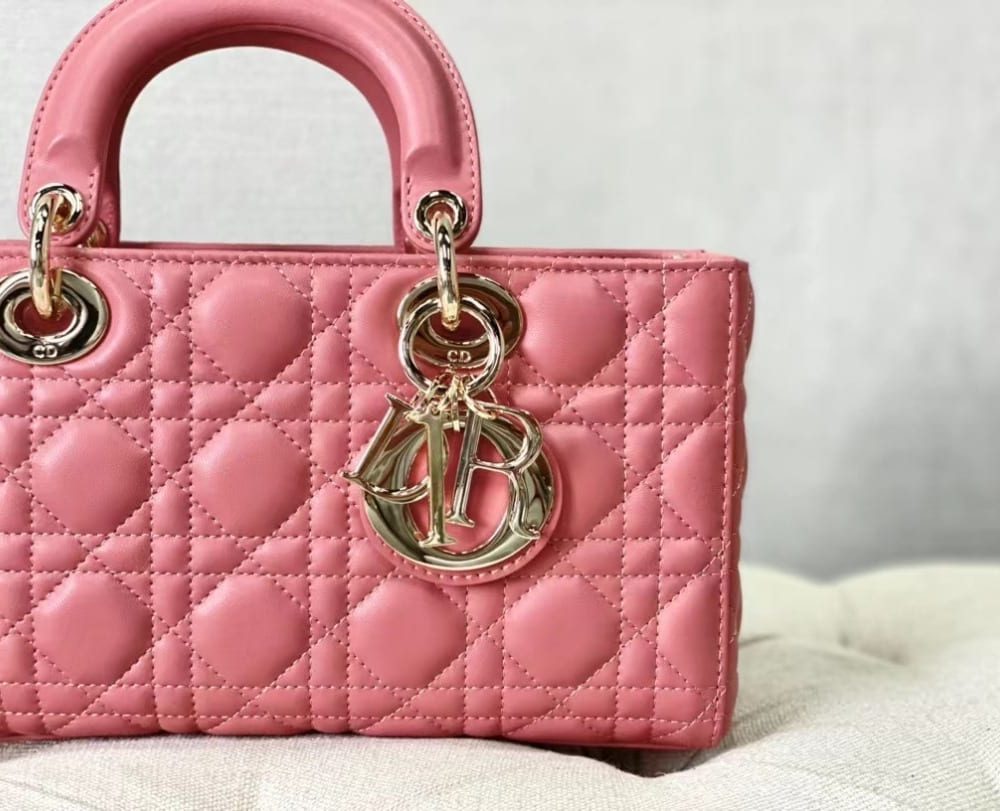 1:1 Replica Christian Dior Lady D-Joy Bag Pink, For Women Women's Handbags, 26cm CD