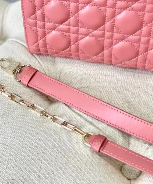 1:1 Replica Christian Dior Lady D-Joy Bag Pink, For Women Women's Handbags, 26cm CD