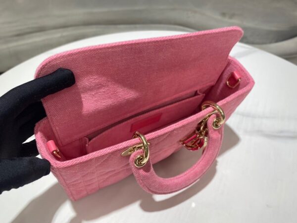 1:1 Replica Christian Dior Lady D-Joy Bag Pink, For Women Women’s Handbags 26cm/10in CD M0540WTJA_M929