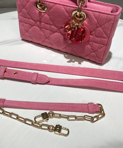 1:1 Replica Christian Dior Lady D-Joy Bag Pink, For Women Women’s Handbags 26cm/10in CD M0540WTJA_M929