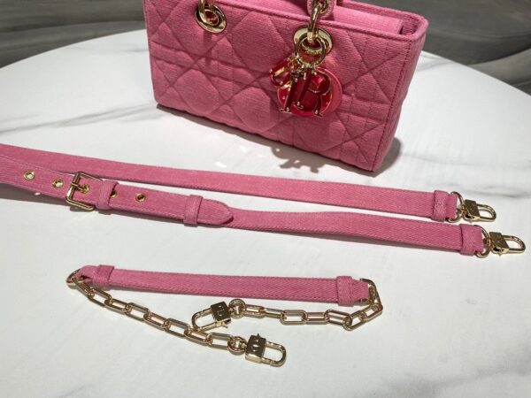1:1 Replica Christian Dior Lady D-Joy Bag Pink, For Women Women’s Handbags 26cm/10in CD M0540WTJA_M929