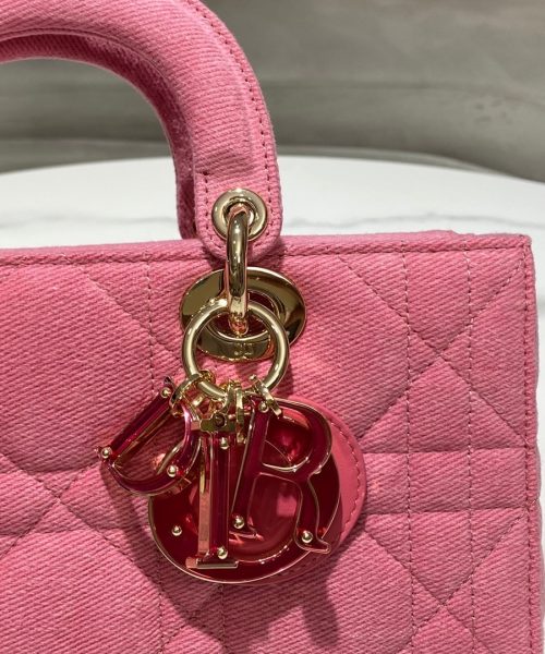 1:1 Replica Christian Dior Lady D-Joy Bag Pink, For Women Women’s Handbags 26cm/10in CD M0540WTJA_M929