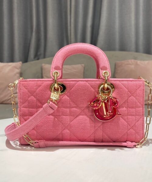 1:1 Replica Christian Dior Lady D-Joy Bag Pink, For Women Women’s Handbags 26cm/10in CD M0540WTJA_M929