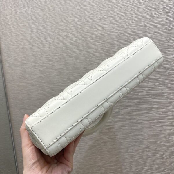 1:1 Replica Christian Dior Lady D-Joy Bag, White, For Women Women's Handbags, 26cm CD