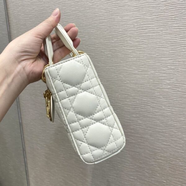1:1 Replica Christian Dior Lady D-Joy Bag, White, For Women Women's Handbags, 26cm CD