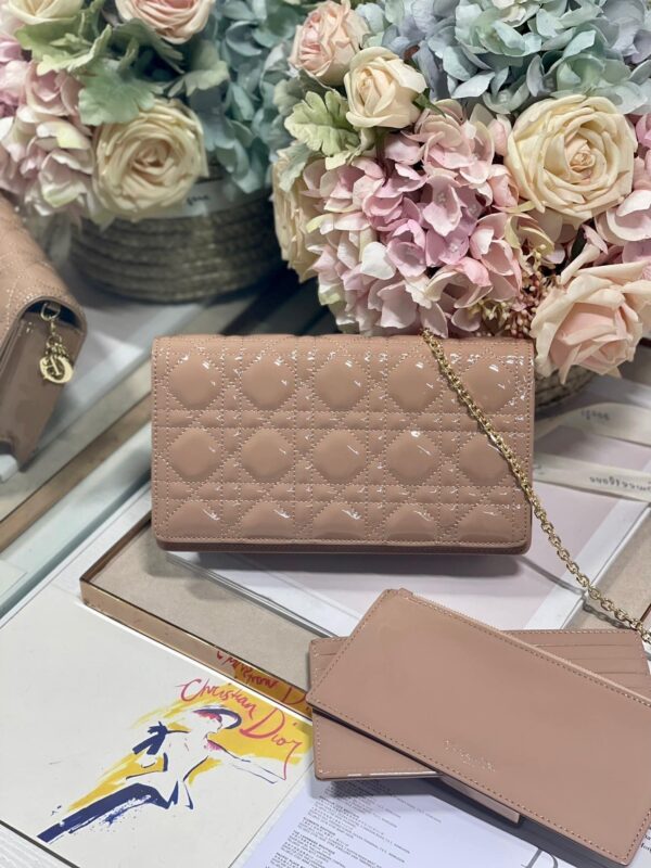 1:1 Replica Christian Dior Lady Dior Pouch Beige, For Women, Women’s Handbags 8.5in/21.5cm CD S0204OVRB_M45M