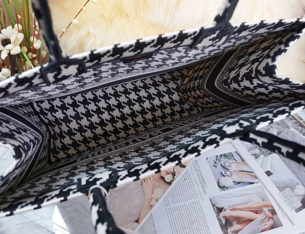 1:1 Replica Christian Dior Large Dior Book Tote Black, For Women, Women’s Handbags 16.5in/42cm CD