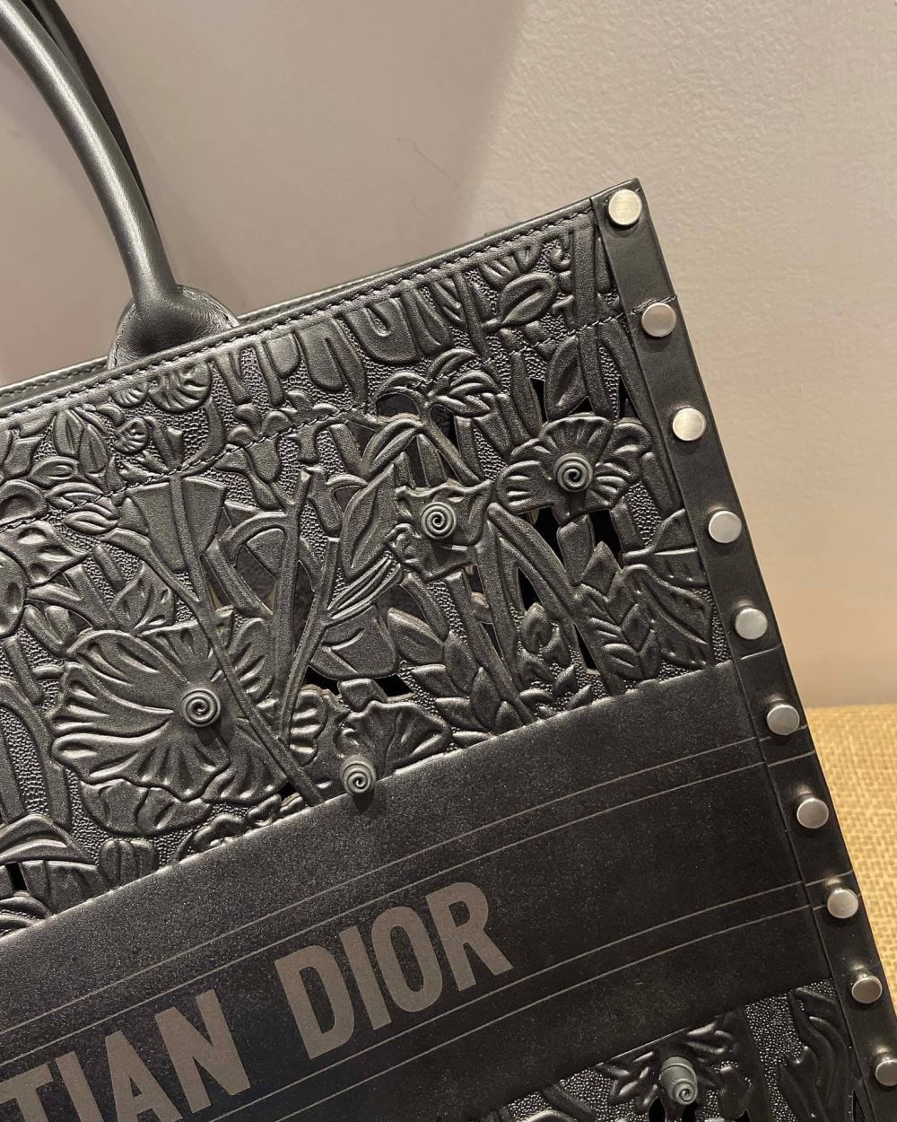 1:1 Replica Christian Dior Large Dior Book Tote Black, For Women, Women’s Handbags 16.5in/42cm CD