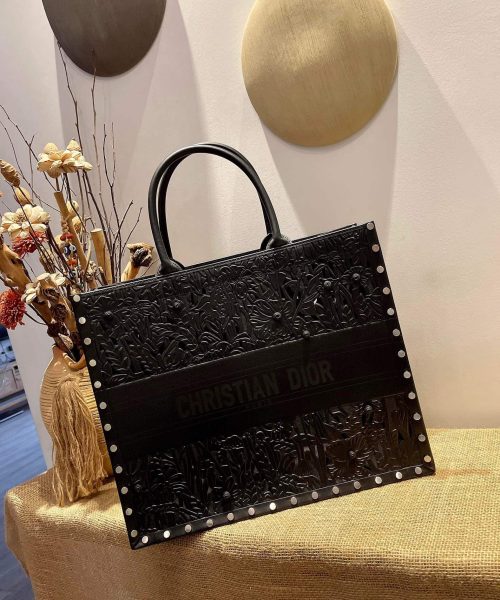 1:1 Replica Christian Dior Large Dior Book Tote Black, For Women, Women’s Handbags 16.5in/42cm CD