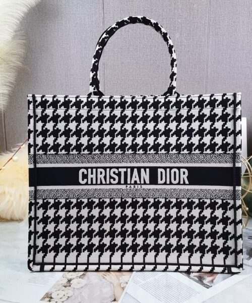 1:1 Replica Christian Dior Large Dior Book Tote Black, For Women, Women’s Handbags 16.5in/42cm CD
