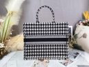 1:1 Replica Christian Dior Large Dior Book Tote Black, For Women, Women’s Handbags 16.5in/42cm CD