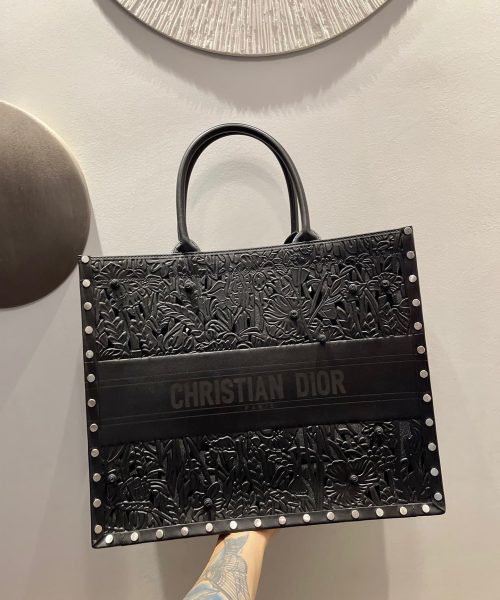 1:1 Replica Christian Dior Large Dior Book Tote Black, For Women, Women’s Handbags 16.5in/42cm CD