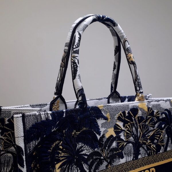 1:1 Replica Christian Dior Large Dior Book Tote Black Multicolor, For Women, Women’s Handbags 16.5in/42cm CD
