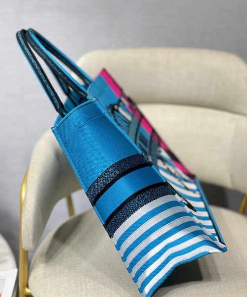 1:1 Replica Christian Dior Large Dior Book Tote Blue And Pink, For Women, Women’s Handbags 16.5in/42cm CD