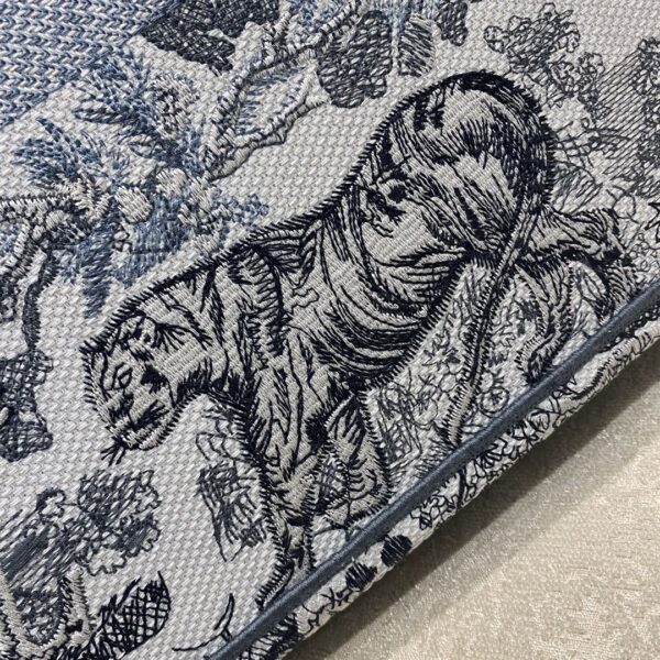 1:1 Replica Christian Dior Large Dior Book Tote Blue and White Cornely Embroidery, Blue, For Women Women’s Handbags, Shoulder Bags, 42cm CD M1286ZRGO_M928