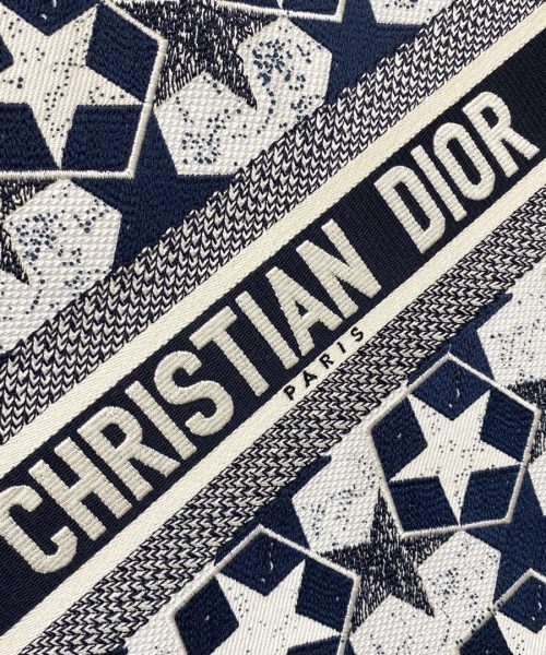 1:1 Replica Christian Dior Large Dior Book Tote Blue and White Dior Étoile Embroidery, Blue/White, For Women Women’s Handbags, 41cm CD M1286ZTQX_M928