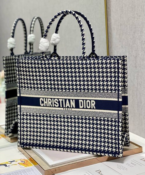 1:1 Replica Christian Dior Large Dior Book Tote Blue And White, For Women, Women’s Handbags 16.5in/42cm CD