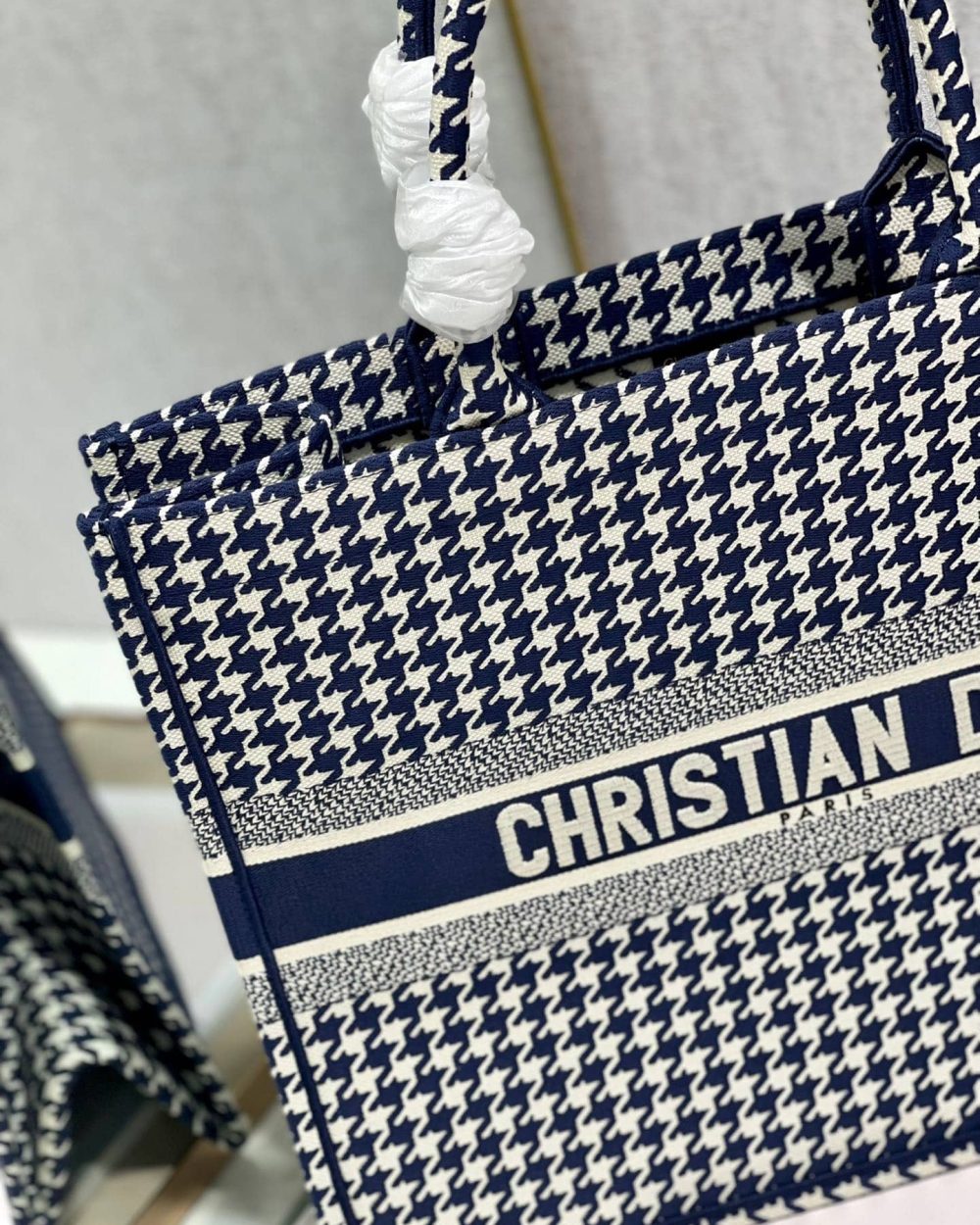 1:1 Replica Christian Dior Large Dior Book Tote Blue And White, For Women, Women’s Handbags 16.5in/42cm CD