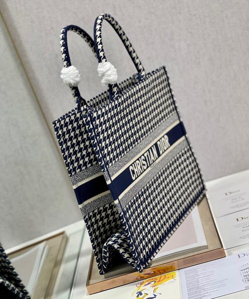 1:1 Replica Christian Dior Large Dior Book Tote Blue And White, For Women, Women’s Handbags 16.5in/42cm CD