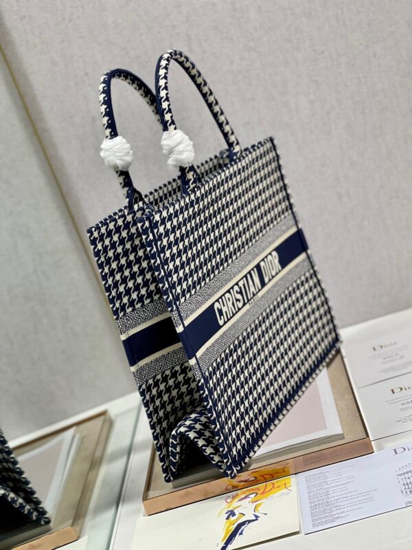 1:1 Replica Christian Dior Large Dior Book Tote Blue And White, For Women, Women’s Handbags 16.5in/42cm CD