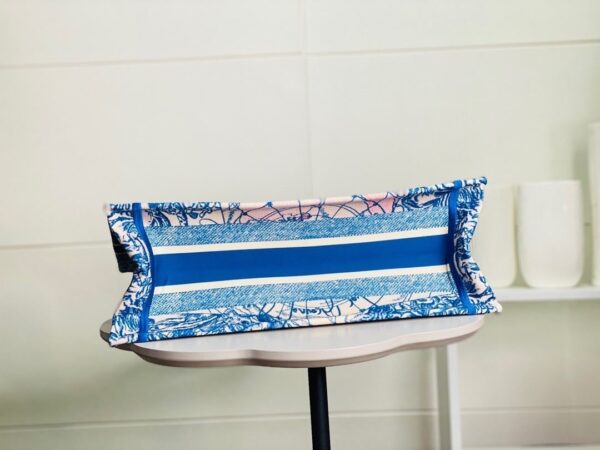 1:1 Replica Christian Dior Large Dior Book Tote Blue For Women 16.5in/42cm CD M1286ZRIW
