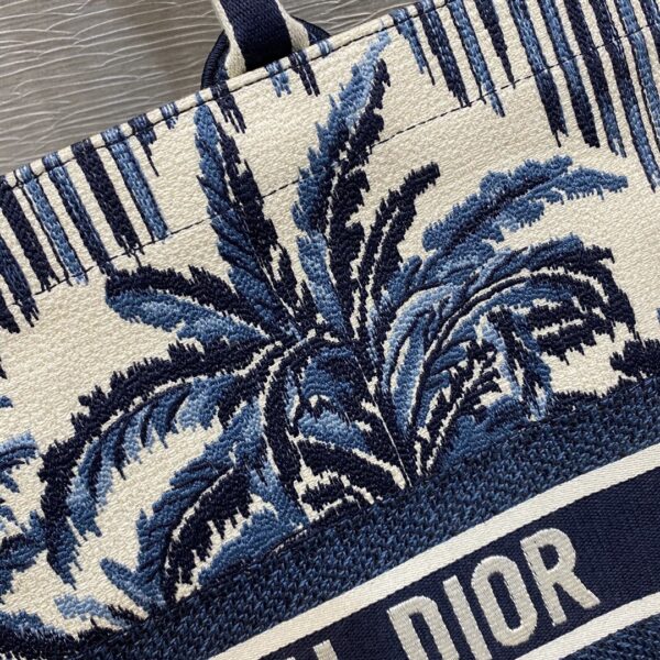1:1 Replica Christian Dior Large Dior Book Tote Blue For Women 16.5in/42cm CD M1286ZRIW