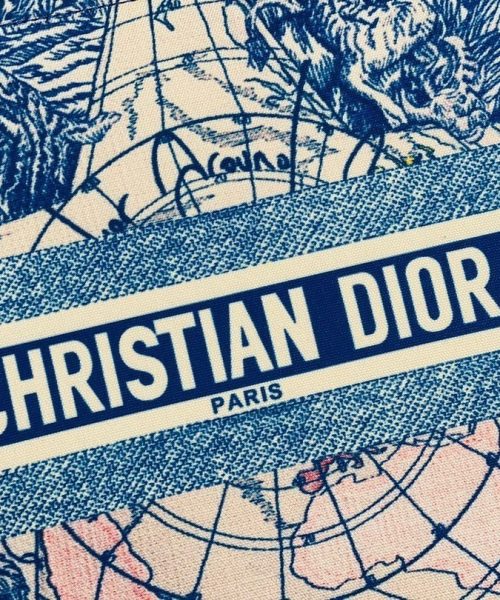 1:1 Replica Christian Dior Large Dior Book Tote Blue For Women 16.5in/42cm CD M1286ZRIW