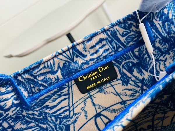 1:1 Replica Christian Dior Large Dior Book Tote Blue For Women 16.5in/42cm CD M1286ZRIW