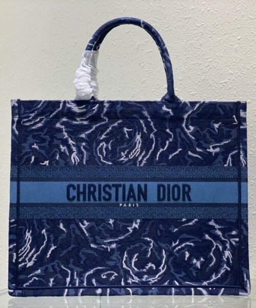 1:1 Replica Christian Dior Large Dior Book Tote Blue, For Women, Women’s Handbags 16.5in/42cm CD M1286ZRVG_M928