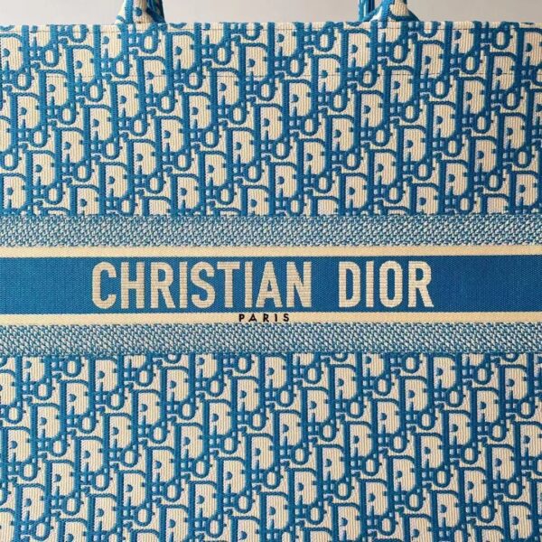 1:1 Replica Christian Dior Large Dior Book Tote Blue, For Women, Women’s Handbags 16.5in/42cm CD