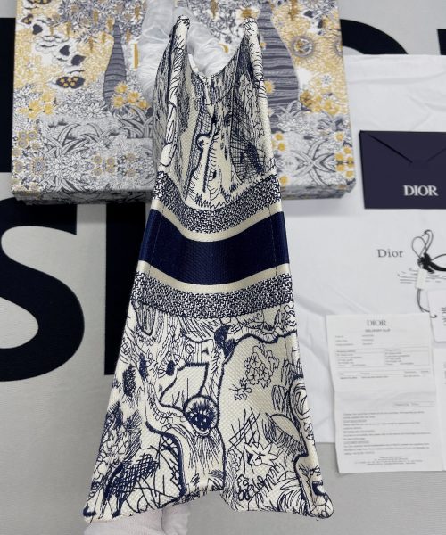1:1 Replica Christian Dior Large Dior Book Tote Blue Multicolor, For Women, Women’s Handbags 16.5in/42cm CD