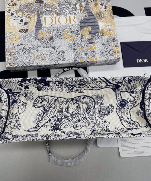 1:1 Replica Christian Dior Large Dior Book Tote Blue Multicolor, For Women, Women’s Handbags 16.5in/42cm CD