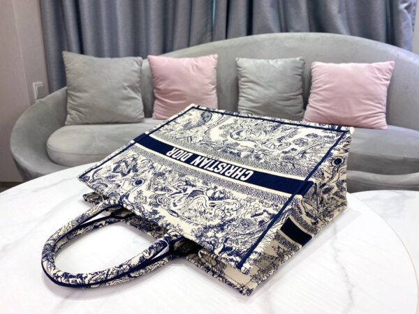 1:1 Replica Christian Dior Large Dior Book Tote Blue Multicolor, For Women, Women’s Handbags 16.5in/42cm CD