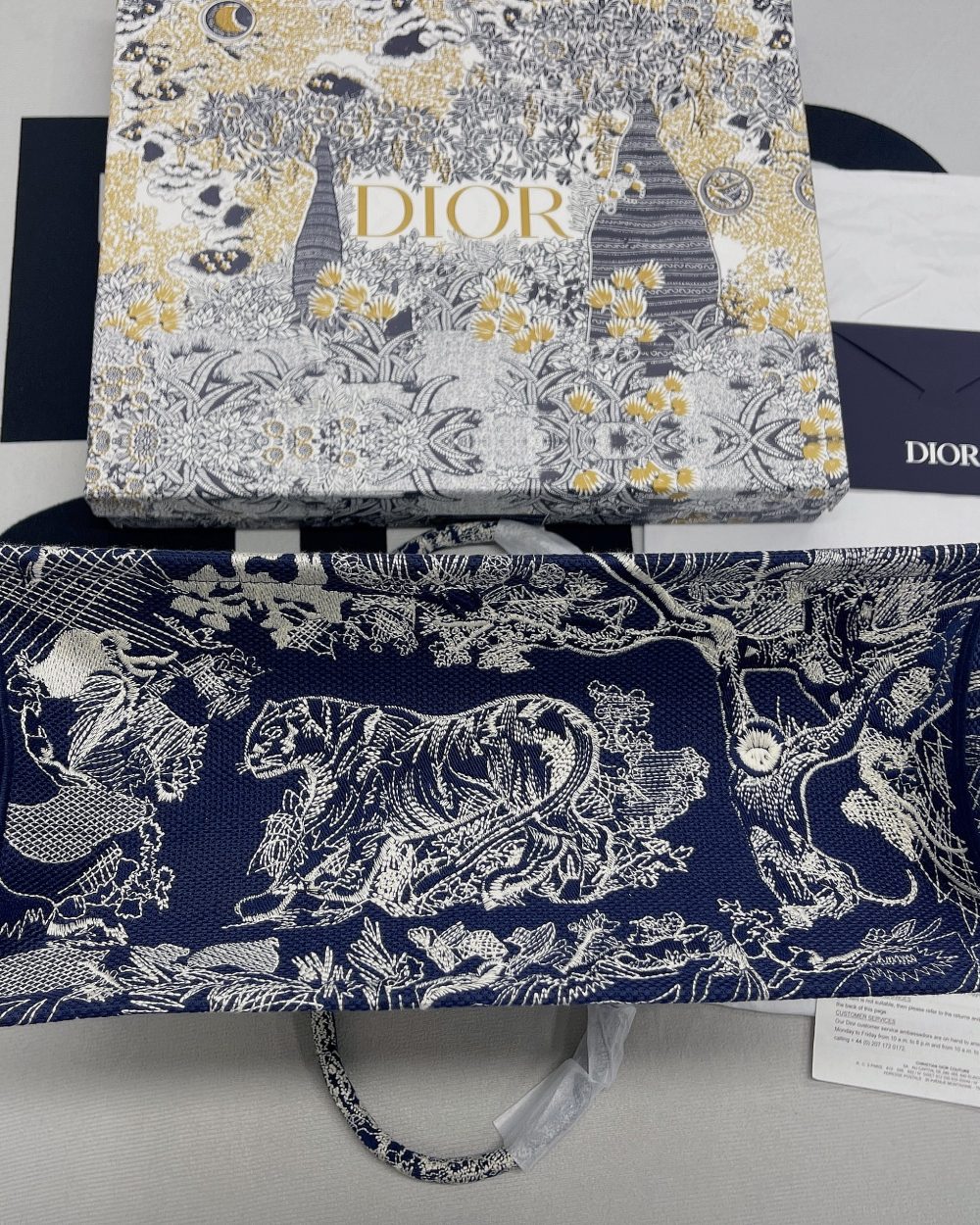 1:1 Replica Christian Dior Large Dior Book Tote Blue Multicolor, For Women, Women’s Handbags 16.5in/42cm CD M1286ZRGO_M928