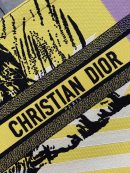 1:1 Replica Christian Dior Large Dior Book Tote Bright Yellow and Pink D-Jungle Pop Embroidery, Yellow/Pink, For Women Women’s Handbags, 41cm CD M1286ZRON_M886