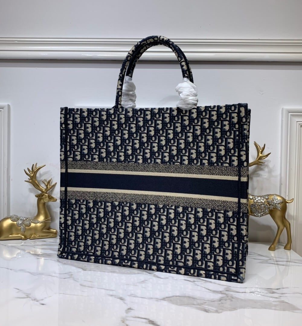 1:1 Replica Christian Dior Large Dior Book Tote Brown For Women 16.5in/42cm CD M1286ZRIW