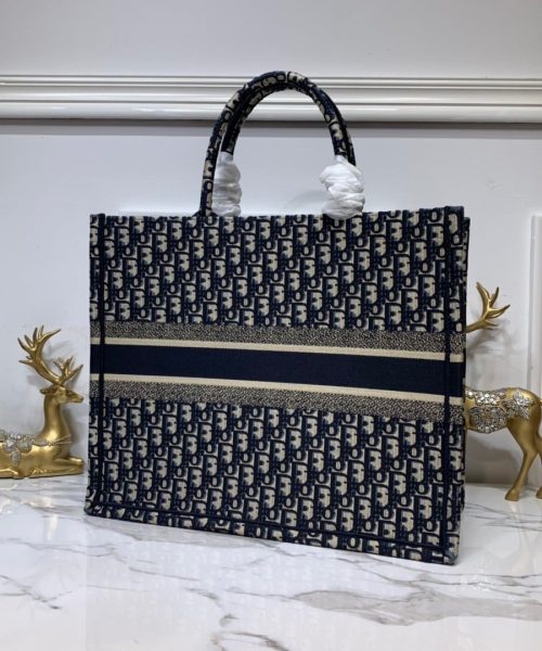 1:1 Replica Christian Dior Large Dior Book Tote Brown For Women 16.5in/42cm CD M1286ZRIW